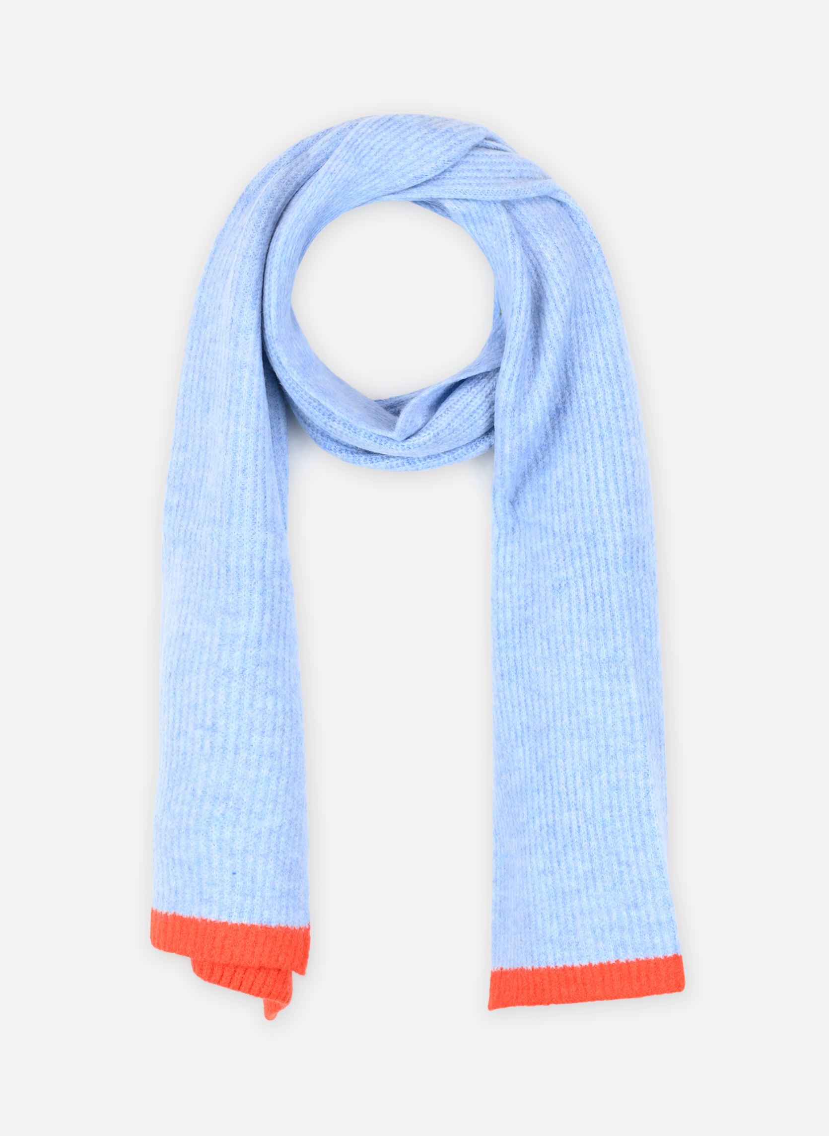 Sjaals Echarpe Izel dames blauw FRNCH Sjaals Echarpe Izel dames blauw Bleu clair