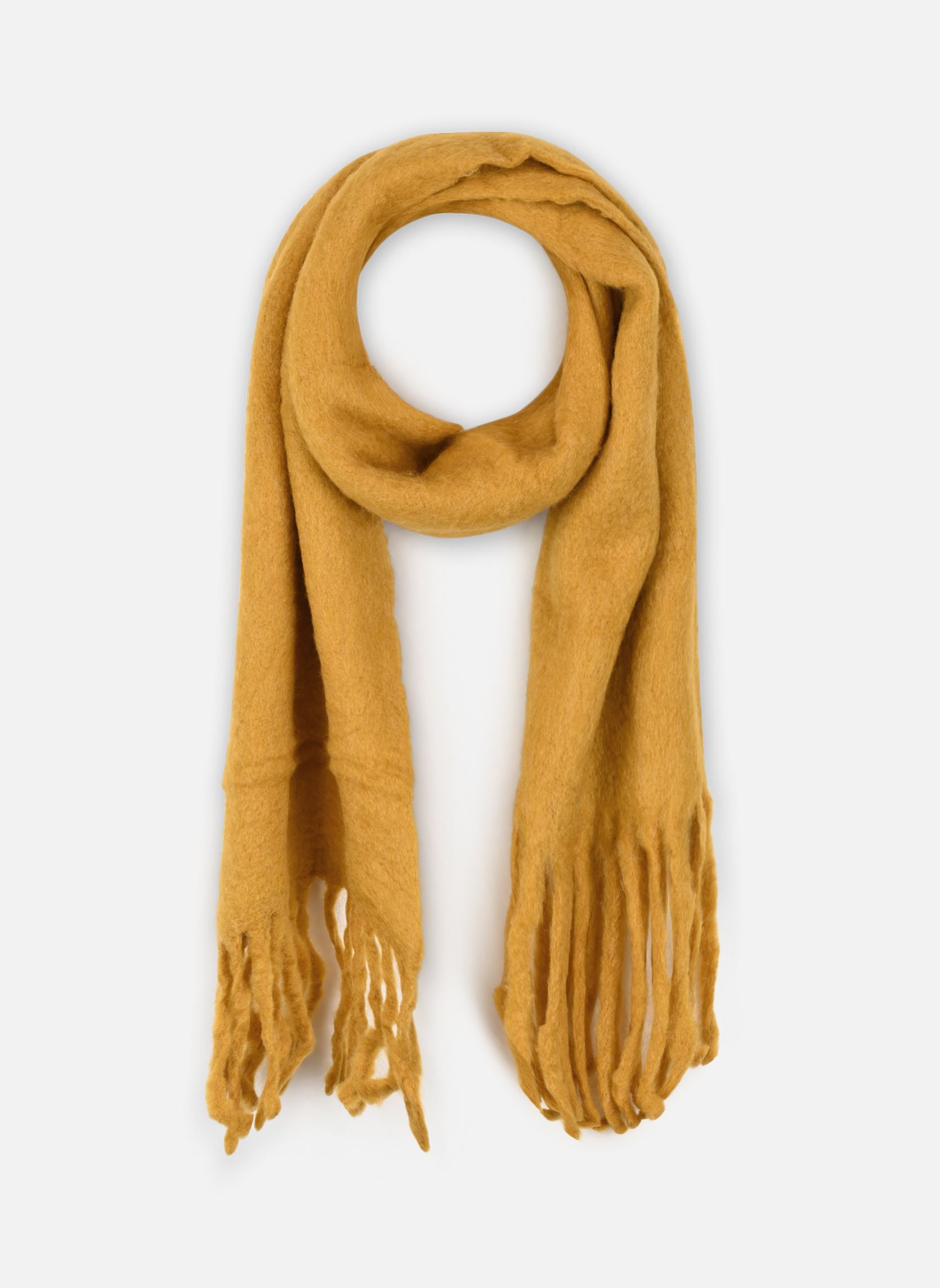 Schals Echarpe Winnie damen orange FRNCH Schals Echarpe Winnie damen orange Moutarde