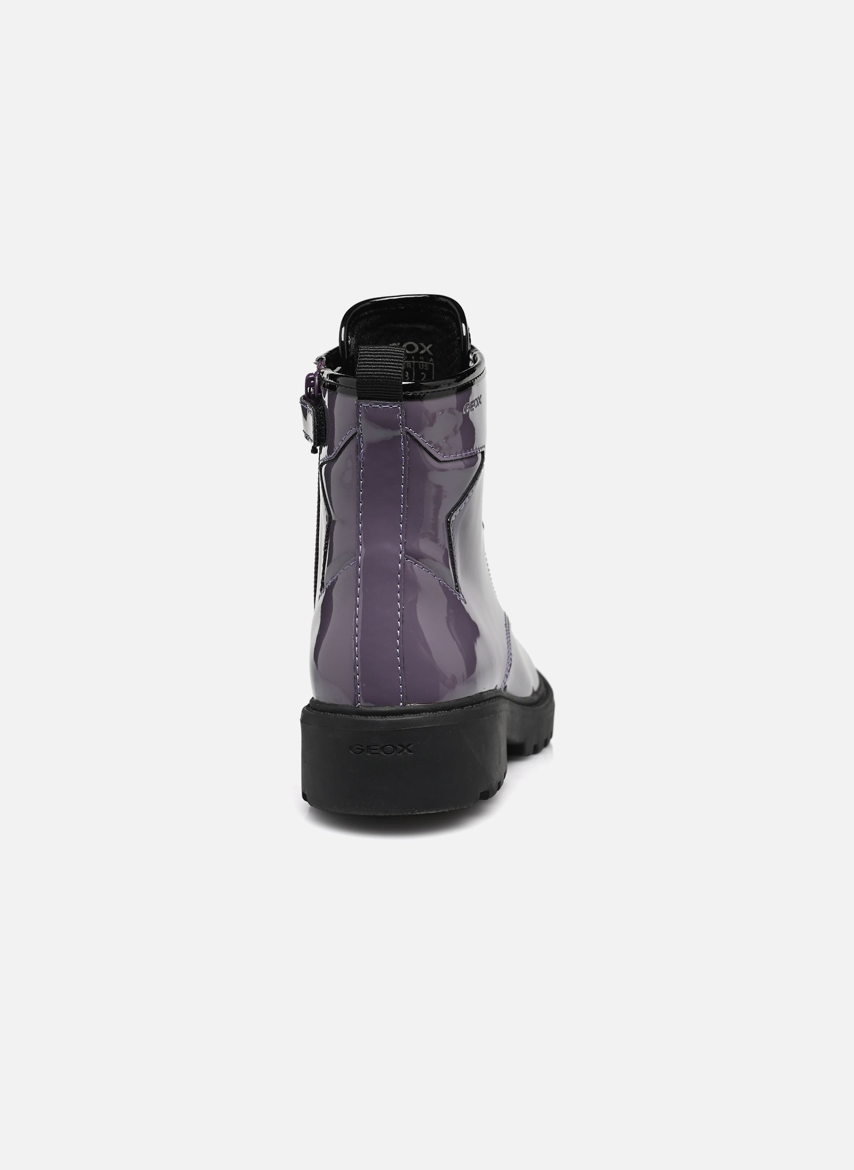 Bottines J Casey Girl D fille violet Geox Bottines J Casey Girl D fille violet VIOLET FONCE