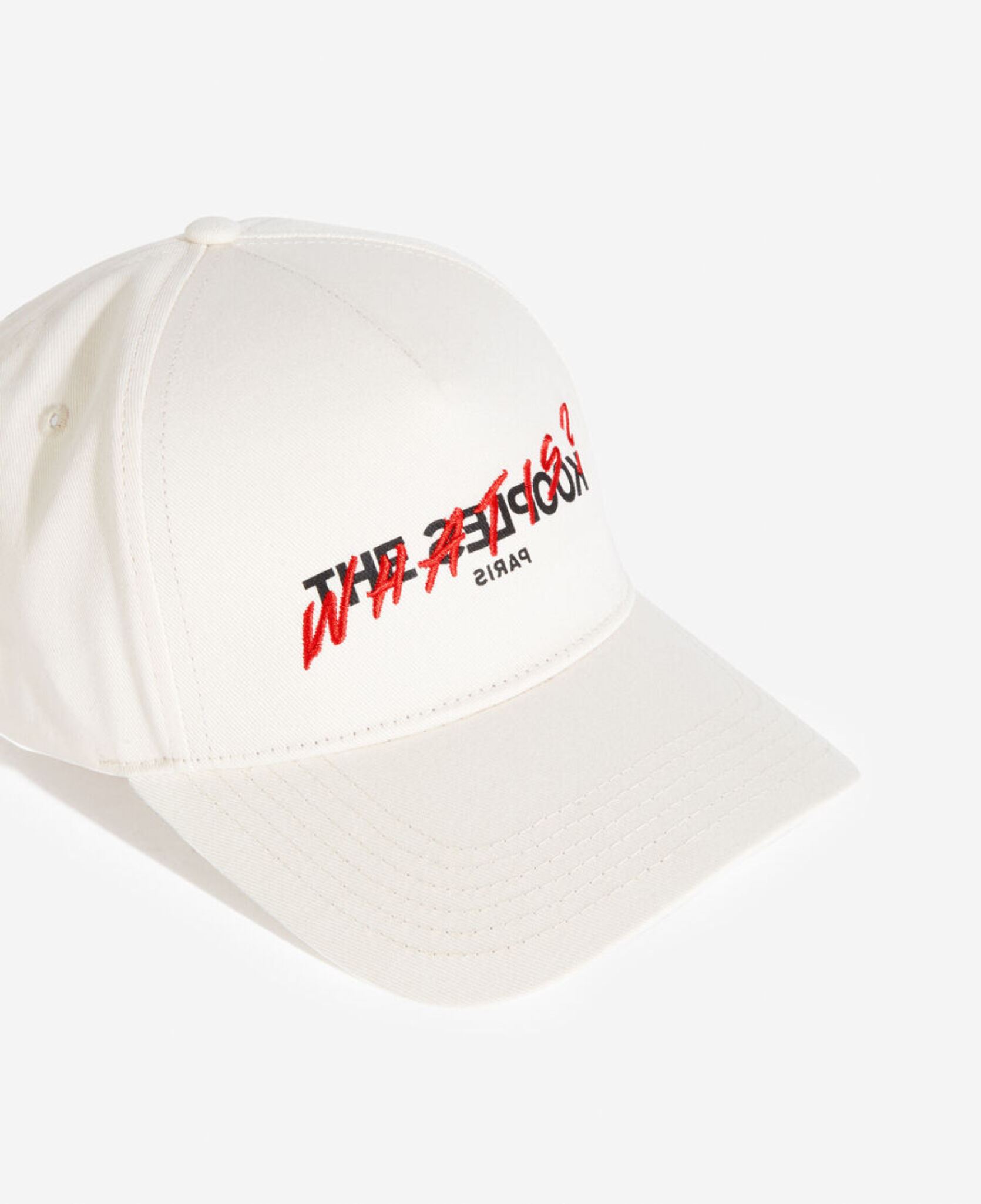 Casquettes AMHA23010K homme blanc The Kooples Casquettes AMHA23010K homme blanc Ecru
