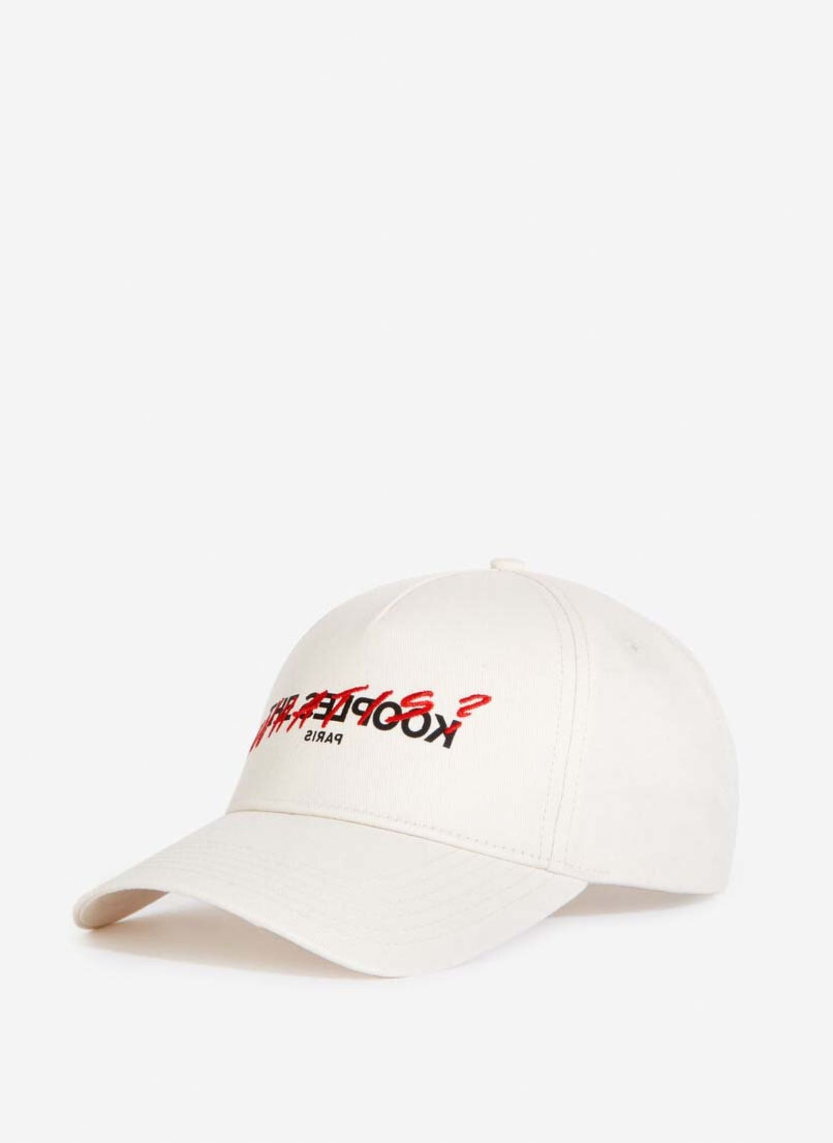 Casquettes AMHA23010K homme blanc The Kooples Casquettes AMHA23010K homme blanc Ecru