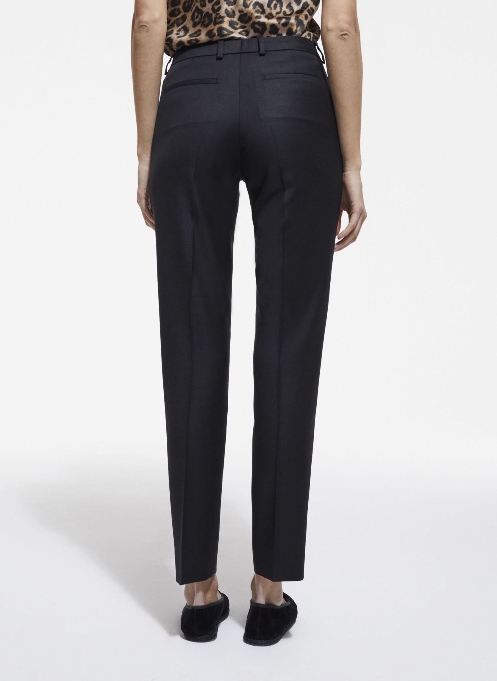 Pantalones slim FPAN25002K mujer negro The Kooples Pantalones slim FPAN25002K mujer negro Black