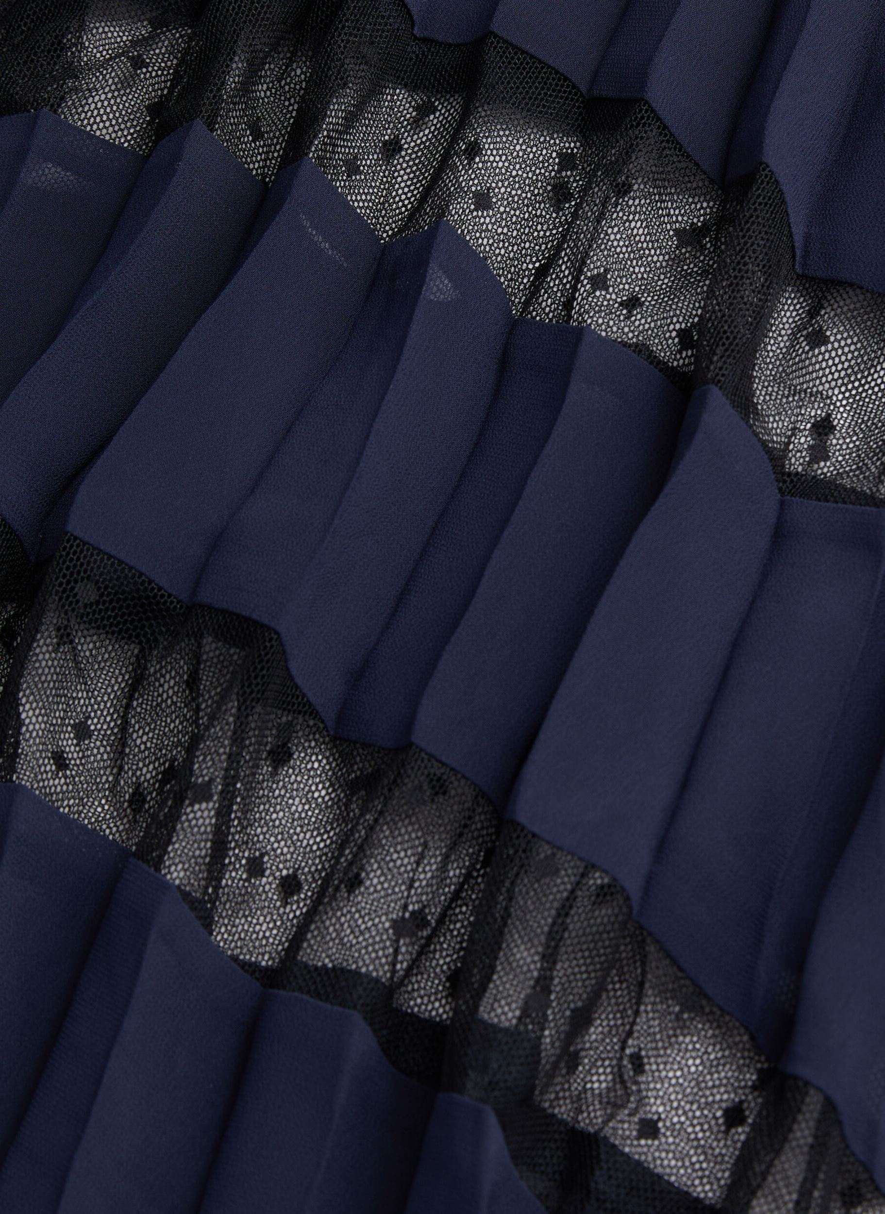 Robes FROB20035K femme bleu The Kooples Robes FROB20035K femme bleu Nav01
