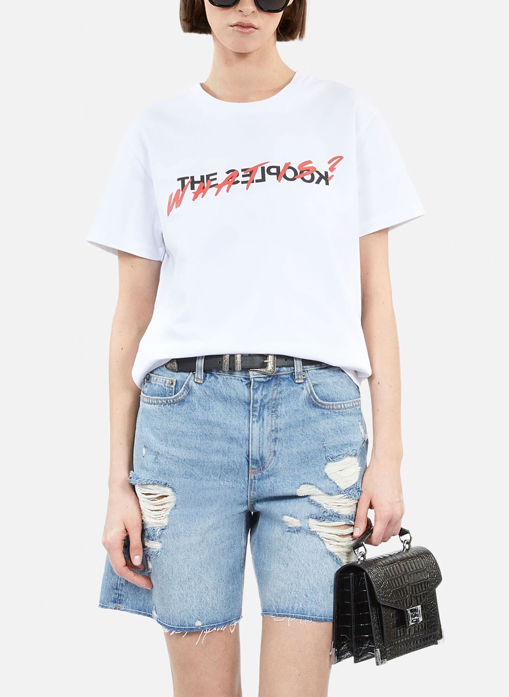 Vêtements The Kooples FTSC20028K pour Accessoires - vue 2