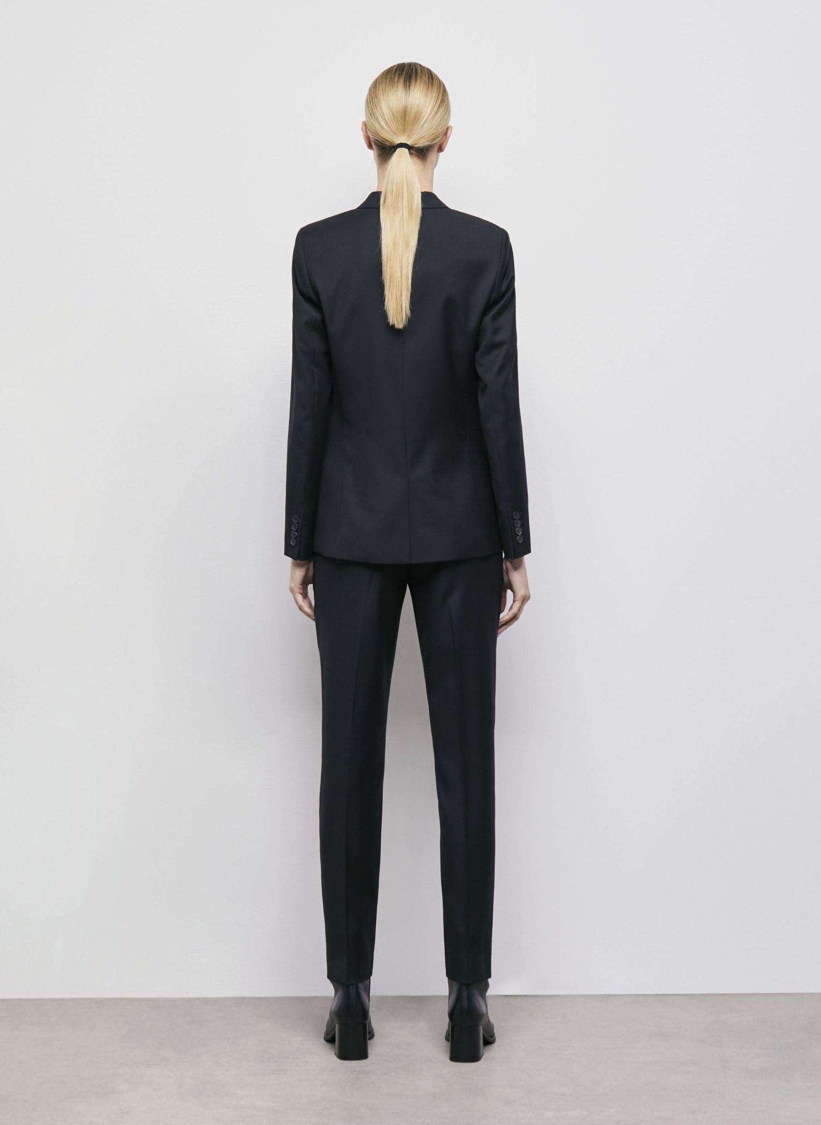 Vestes de blazer FVES25002K femme noir The Kooples Vestes de blazer FVES25002K femme noir BLACK