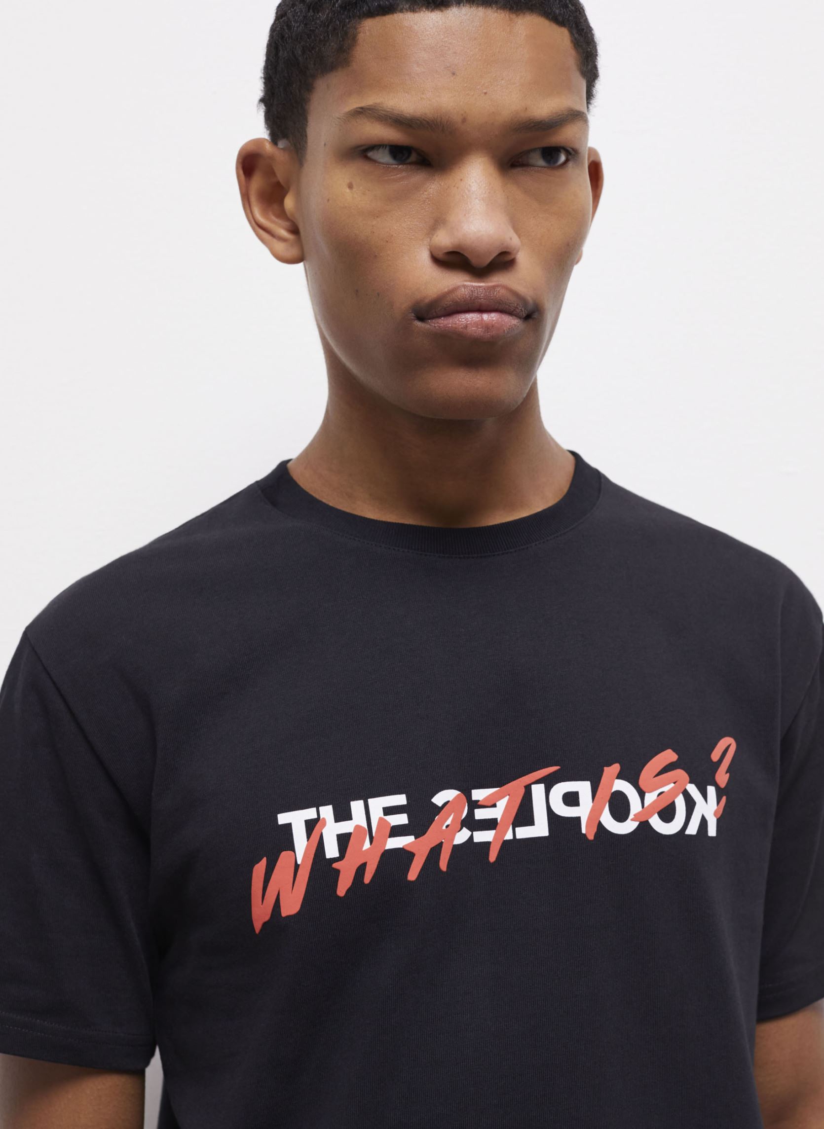 Tee-shirts manches courtes HTSC18090K homme noir The Kooples Tee-shirts manches courtes HTSC18090K homme noir Black