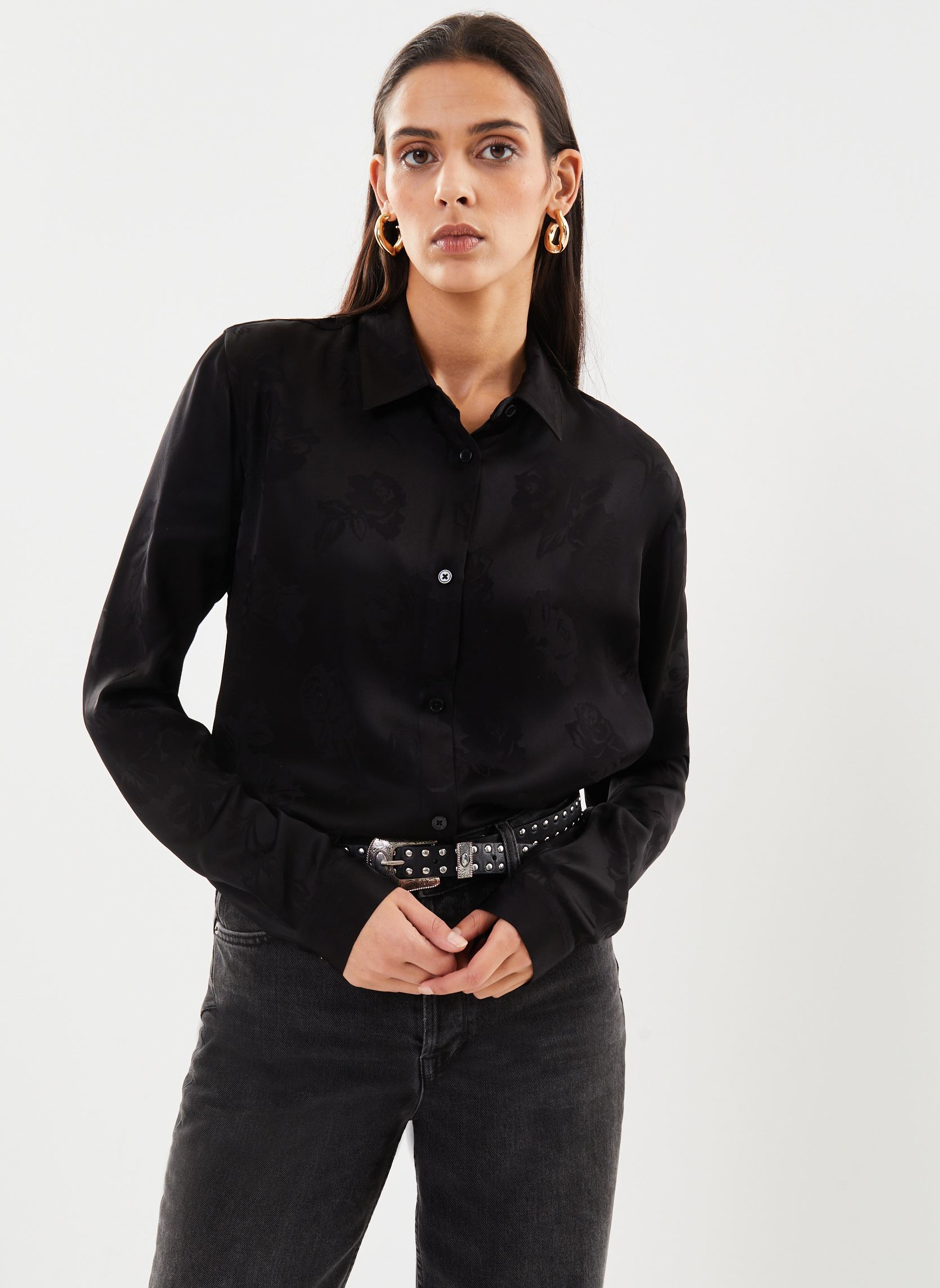 Vêtements The Kooples FCCL27103K pour Accessoires