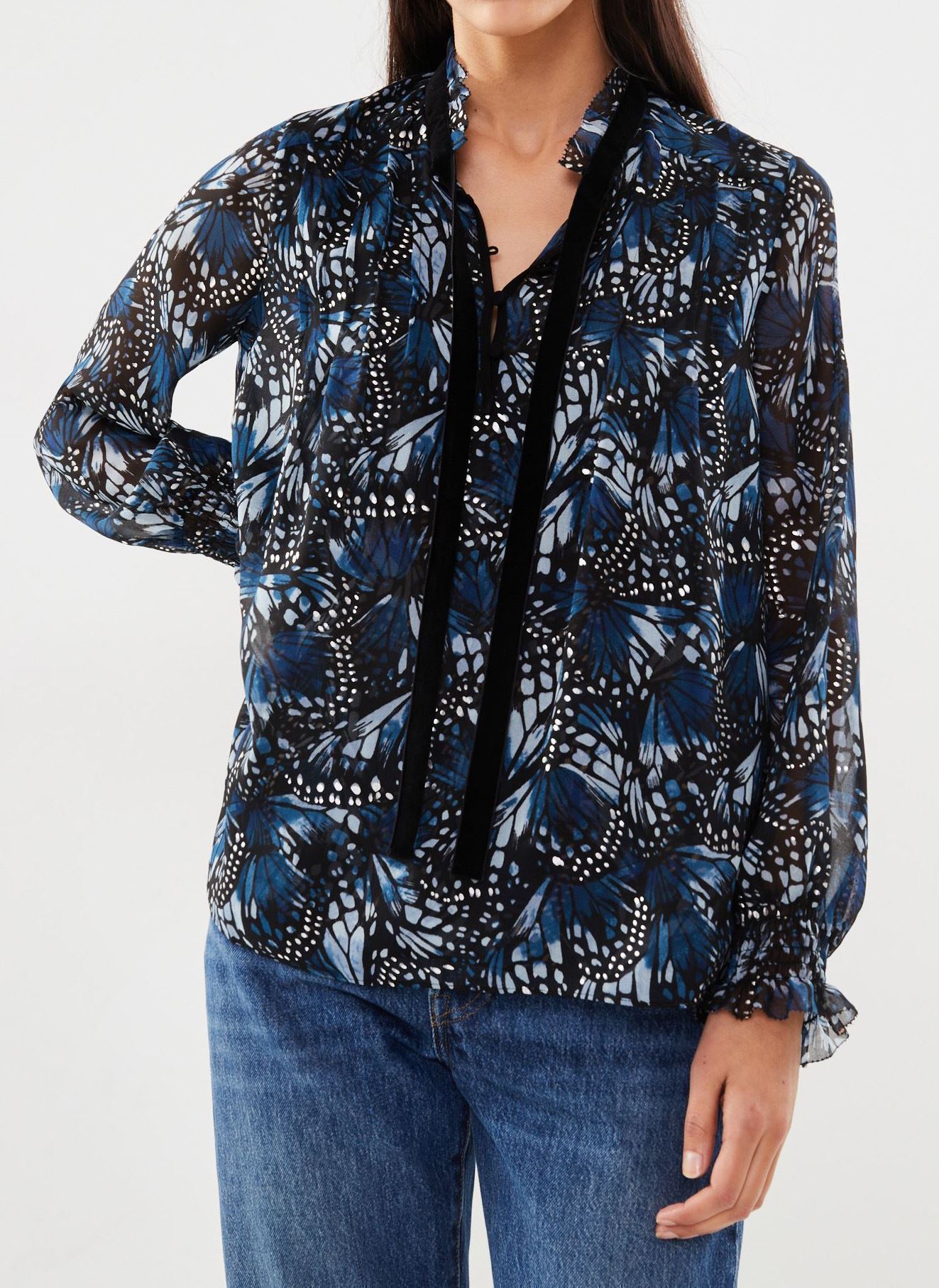 Vêtements The Kooples FTOP27096K pour Accessoires