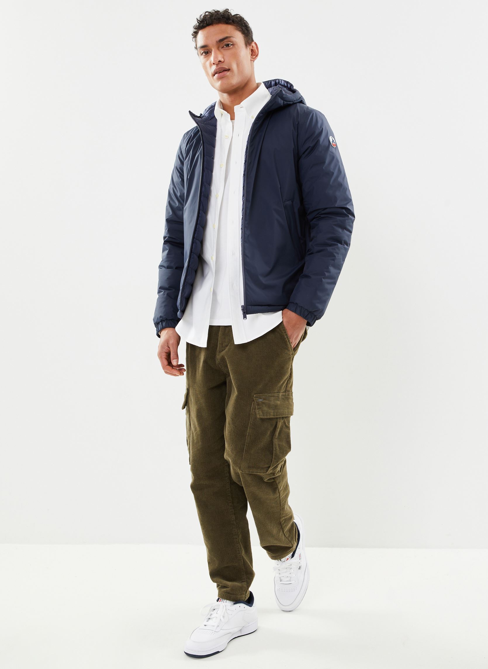 Daunenjacken BERGEN - REVERSIBLE herren blau JOTT Daunenjacken BERGEN - REVERSIBLE herren blau NAVY