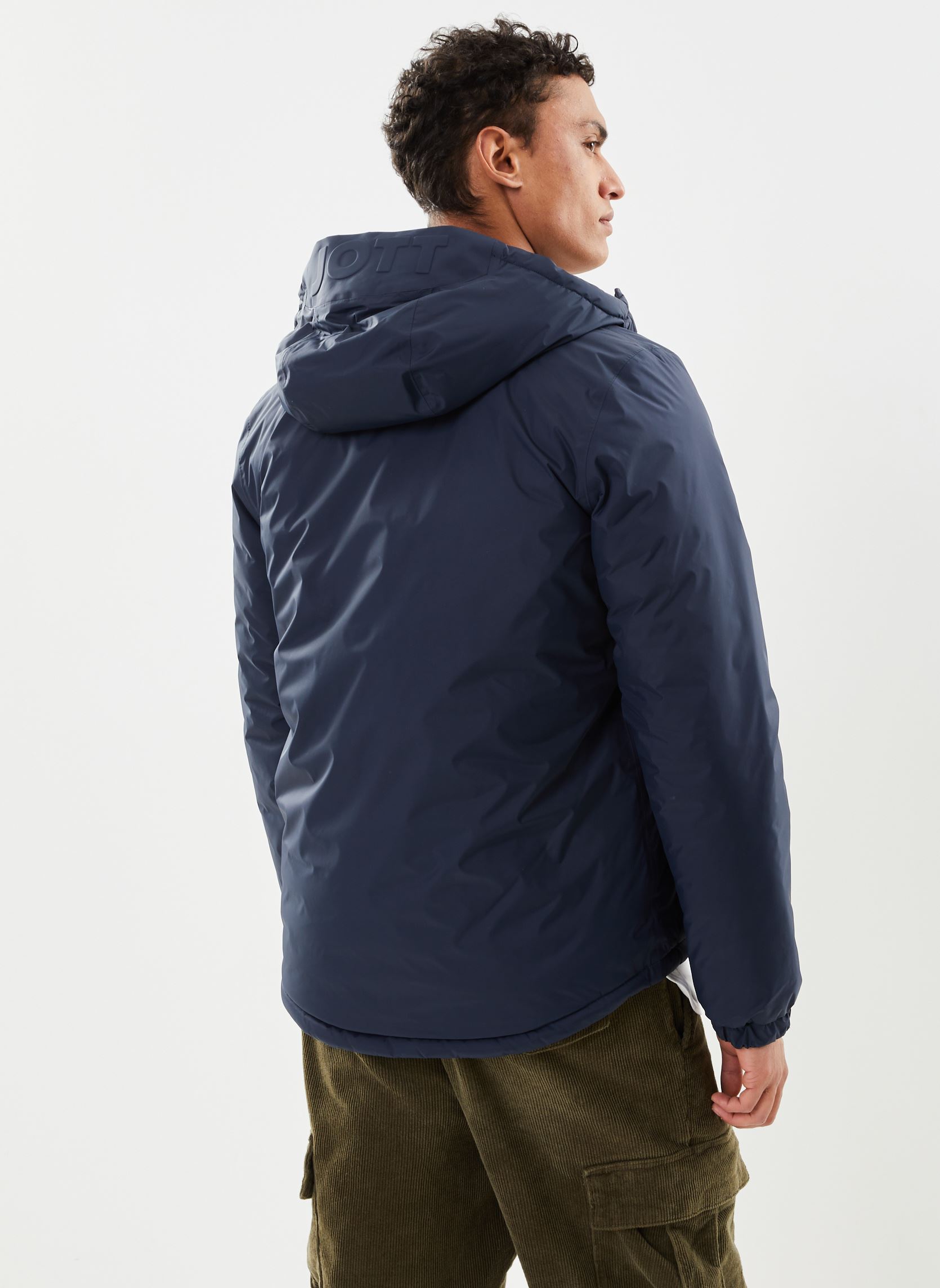 Daunenjacken BERGEN - REVERSIBLE herren blau JOTT Daunenjacken BERGEN - REVERSIBLE herren blau NAVY