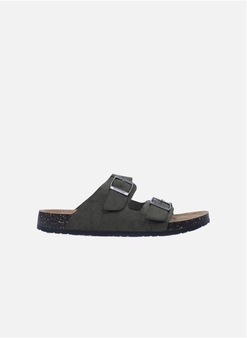 Isotoner Mules Mules sandales Homme double bride Noir homme vert