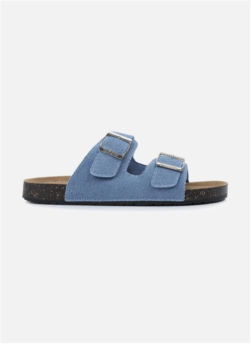 Isotoner Mules Mules sandales Femme Double Bride Bleu femme bleu