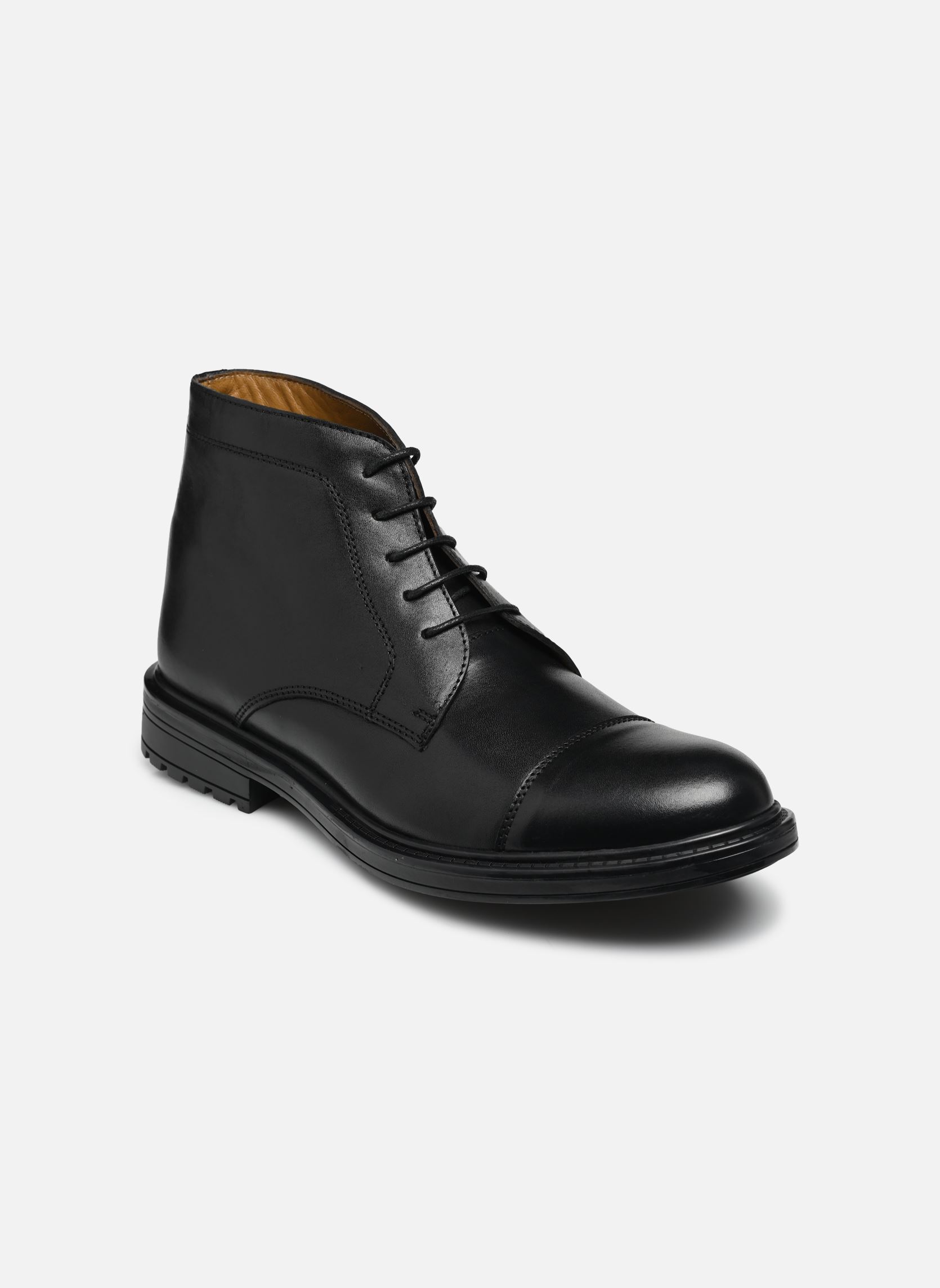 Stivaletti con lacci Klip uomo nero Edwin Wallace Stivaletti con lacci Klip uomo nero NOIR