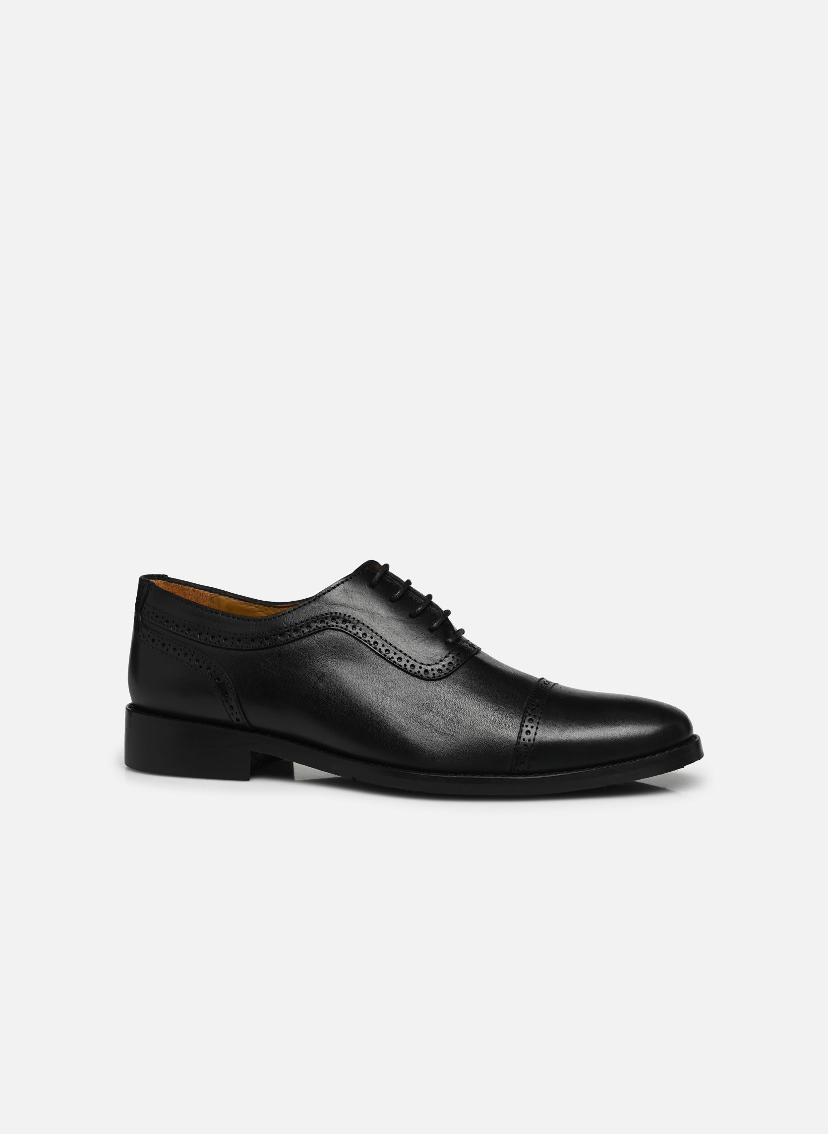 Zapatos estilo richelieu Chester hombre negro Edwin Wallace Zapatos estilo richelieu Chester hombre negro NOIR