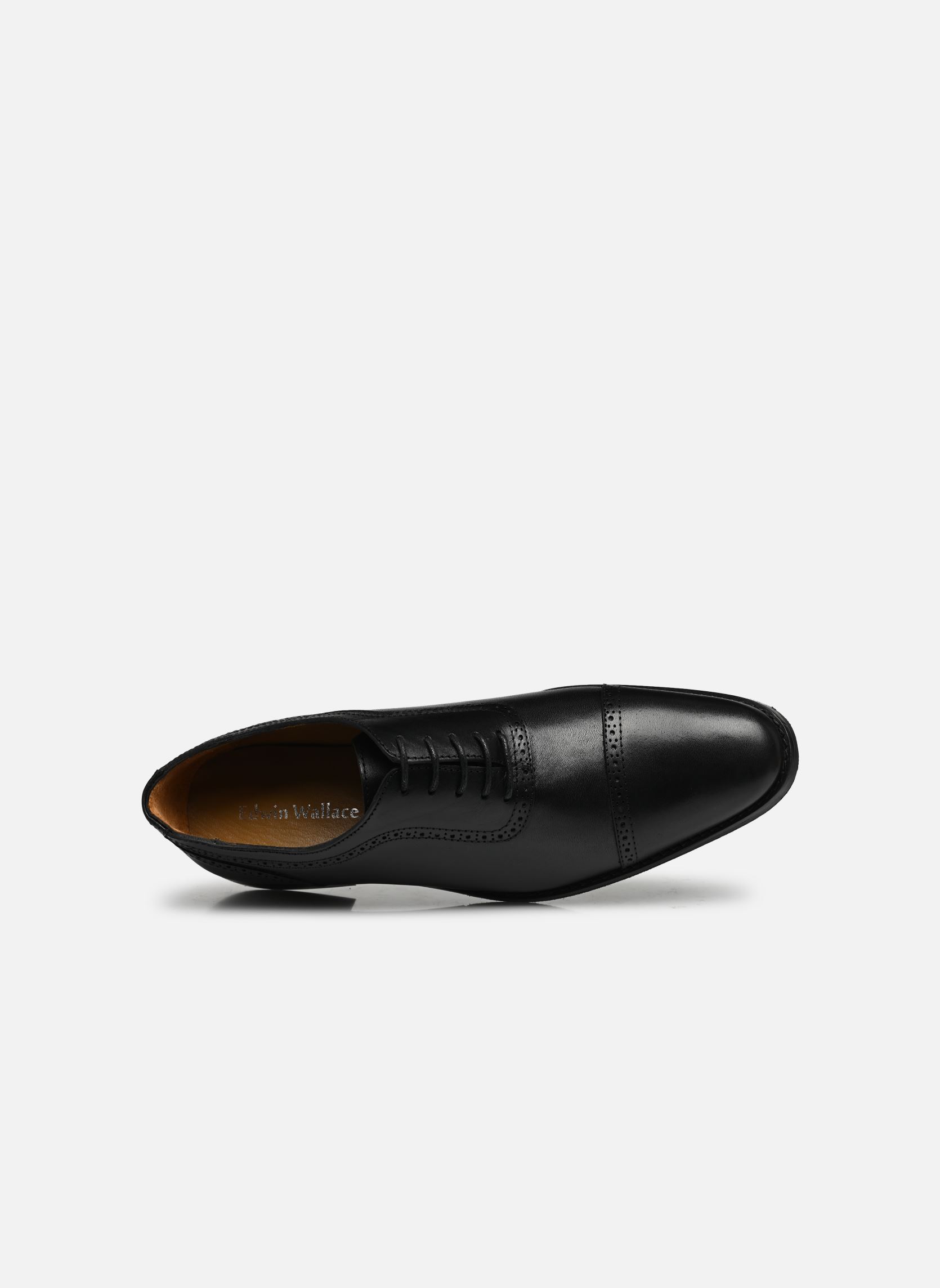 Zapatos estilo richelieu Chester hombre negro Edwin Wallace Zapatos estilo richelieu Chester hombre negro NOIR