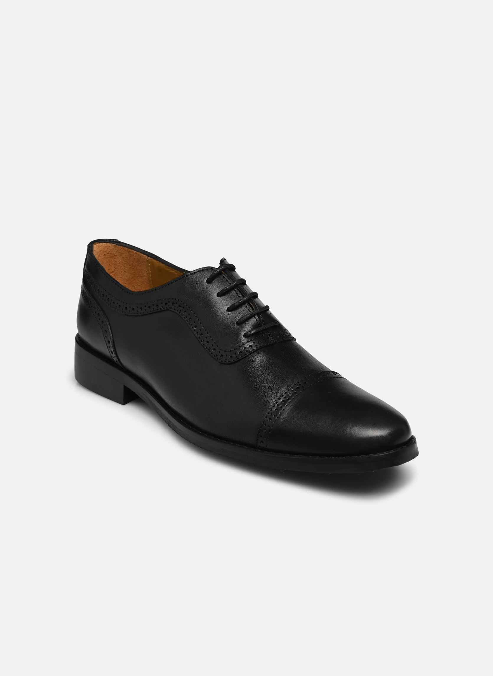 Zapatos estilo richelieu Chester hombre negro Edwin Wallace Zapatos estilo richelieu Chester hombre negro NOIR