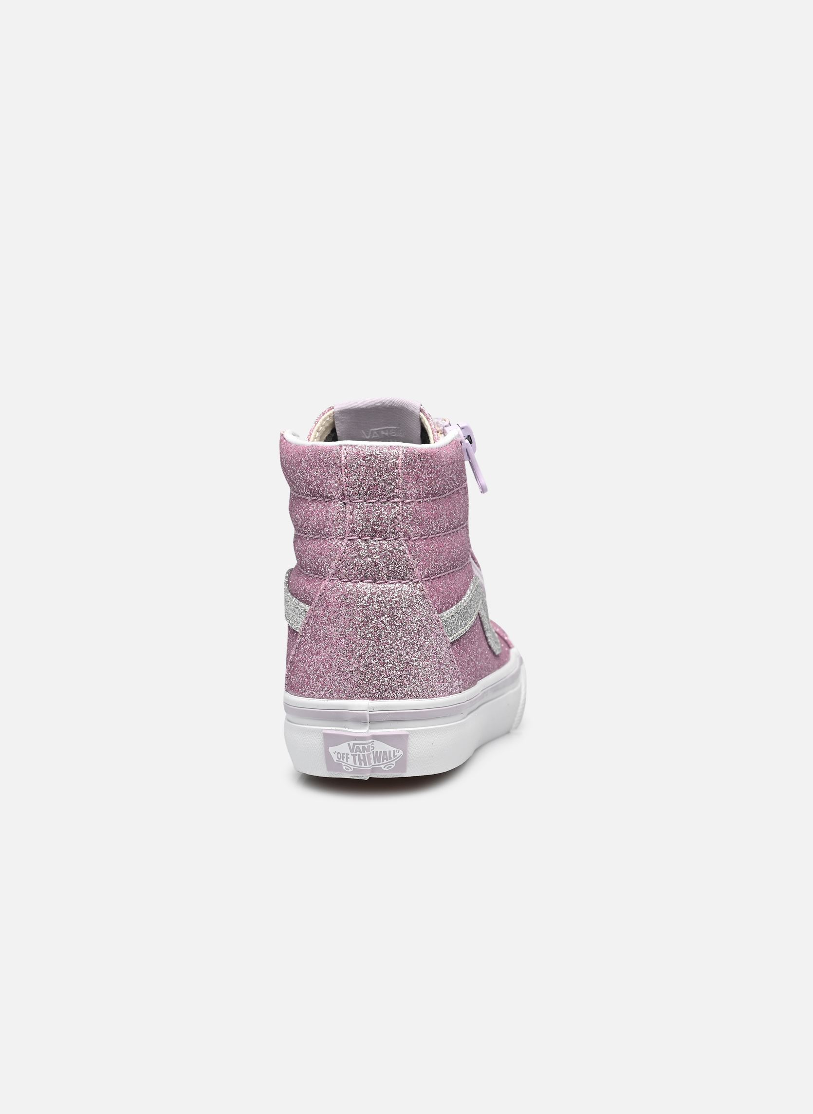 Sneakers UY SK8-Hi Reissue Side Zip meisjes paars Vans Sneakers UY SK8-Hi Reissue Side Zip meisjes paars GLITTER LILAC MIST