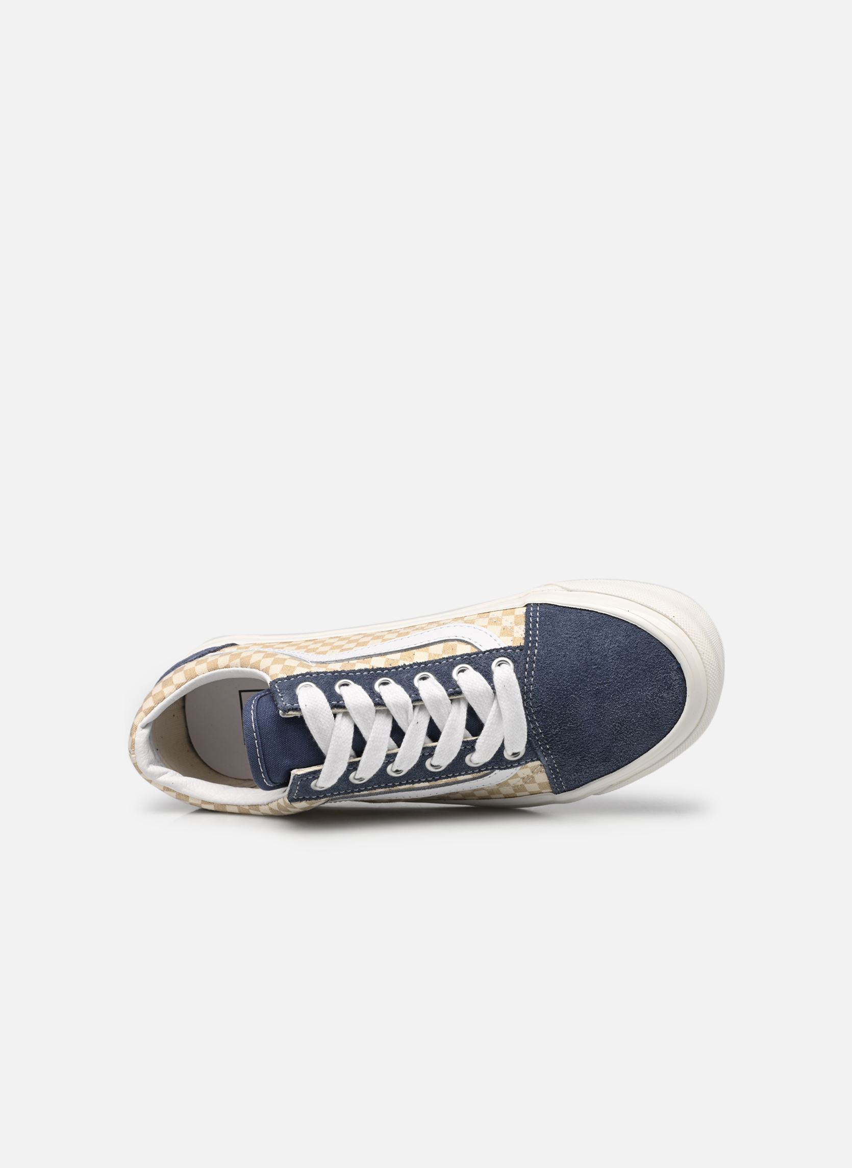 Niedrige Sneaker Old Skool 36 DX W damen blau Vans Niedrige Sneaker Old Skool 36 DX W damen blau MINI CHECK GRAVEL