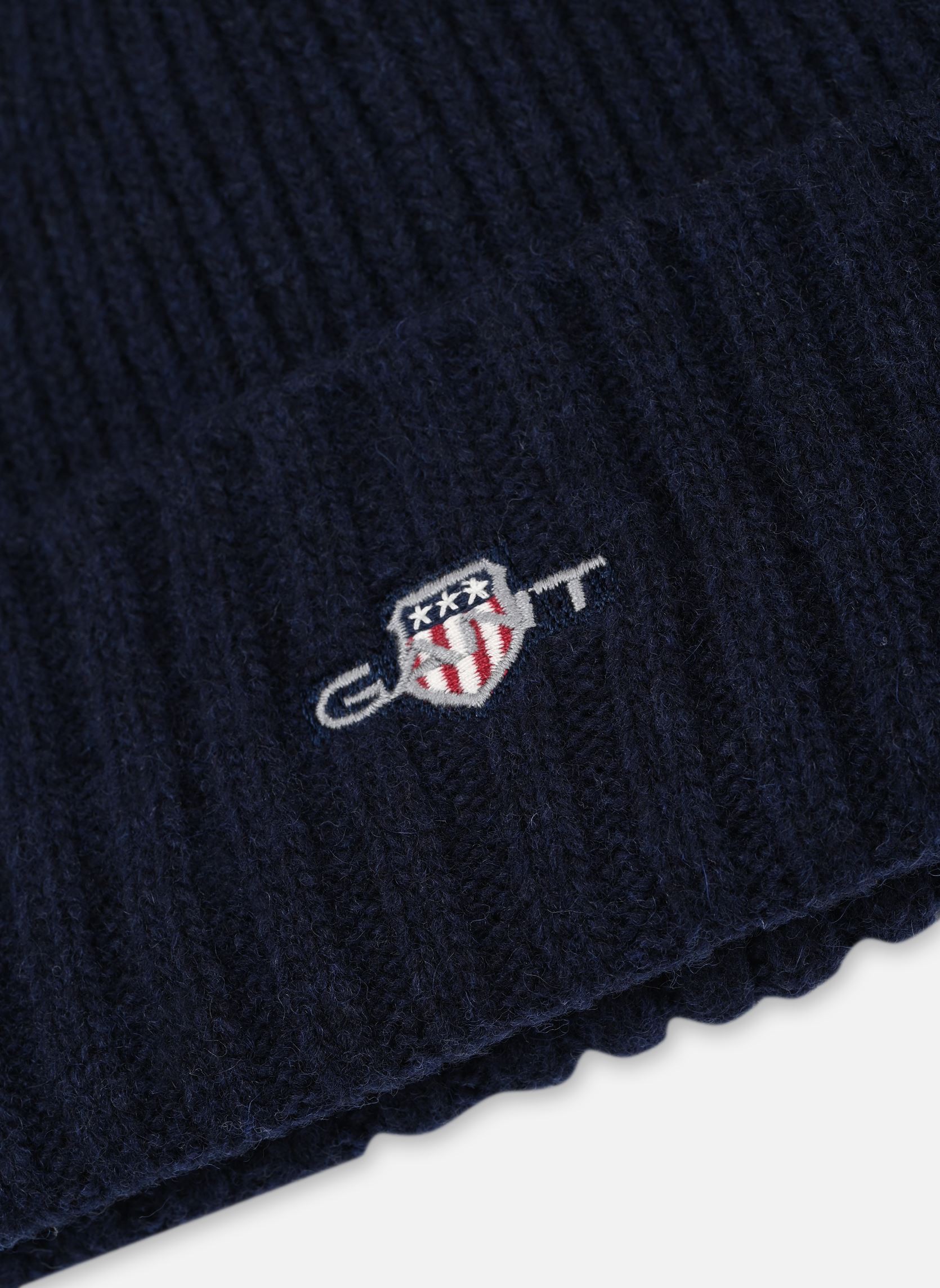 Bonnets Unisex. Shield Wool Beanie femme bleu GANT Bonnets Unisex. Shield Wool Beanie femme bleu Marine
