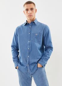 Hemden Reg Indigo heren blauw GANT Hemden Reg Indigo heren blauw INDIGO DELAVE