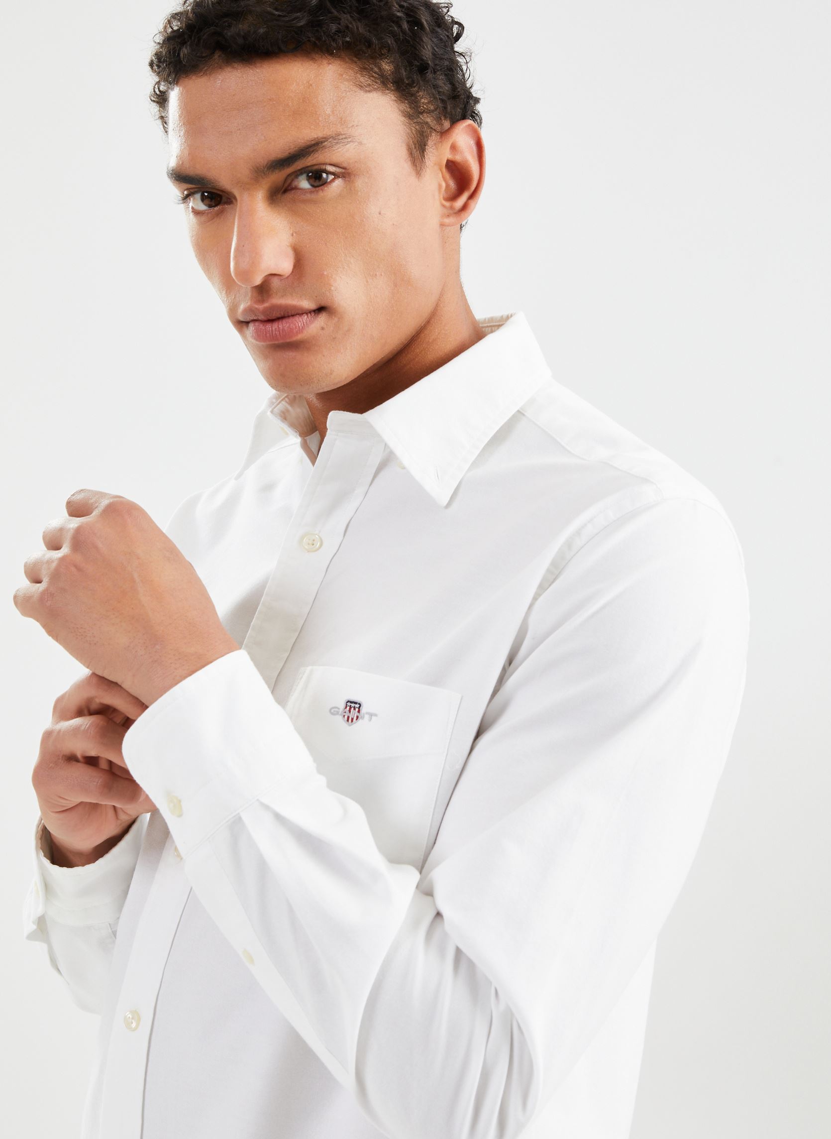 Hemden Reg Oxford Shirt herren weiß GANT Hemden Reg Oxford Shirt herren weiß WHITE
