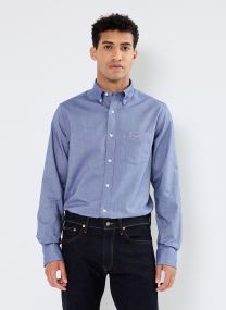 Hemden Reg Oxford Shirt heren blauw