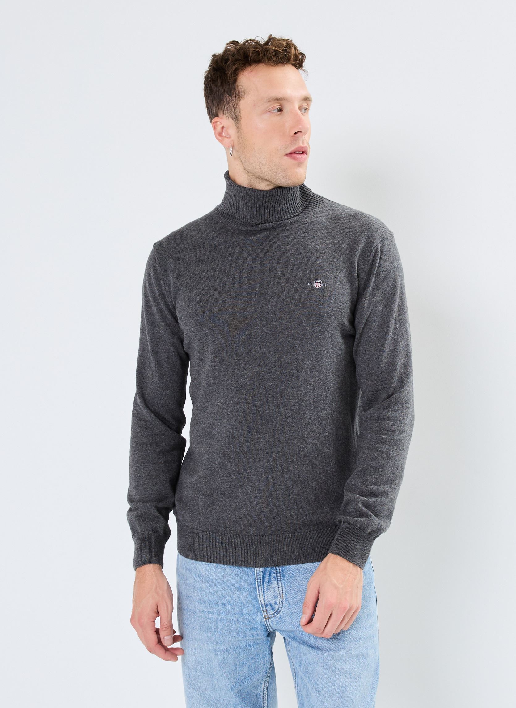 Vêtements GANT CtnWo Rollneck pour Accessoires