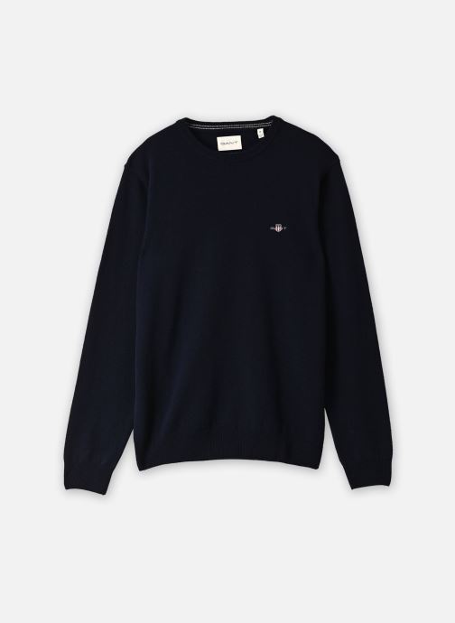 GANT Pulls Superfine Lambswool C-Neck homme marine