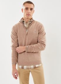 Truien Superfine Lambswool Half Zip new heren blauw