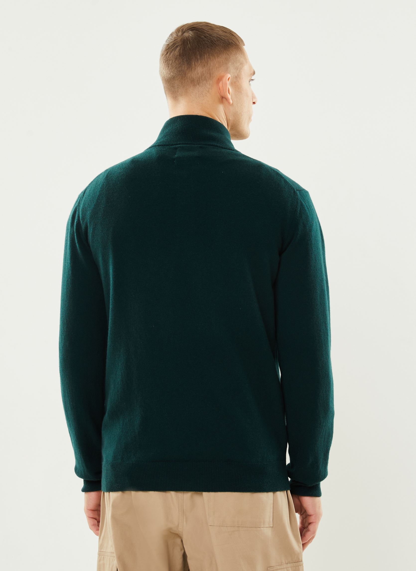Pulls Superfine Lambswool Half Zip new homme vert GANT Pulls Superfine Lambswool Half Zip new homme vert VERT TARTAN