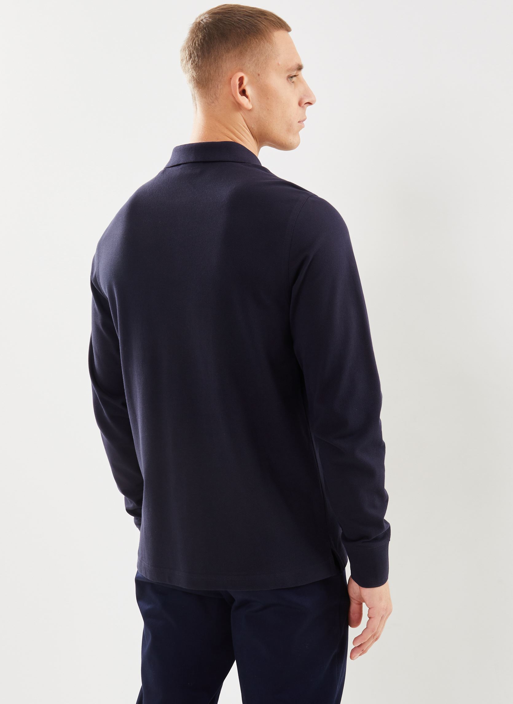 Polo a maniche corte Reg Shield Ls Pique Rugger uomo blu GANT Polo a maniche corte Reg Shield Ls Pique Rugger uomo blu Bleu nuit