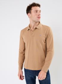 Korte mouwen polo's Reg Shield Ls Pique Rugger heren rood