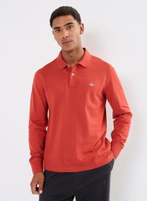 Korte mouwen polo's Reg Shield Ls Pique Rugger heren rood GANT Korte mouwen polo's Reg Shield Ls Pique Rugger heren rood ROUGE CHAUD