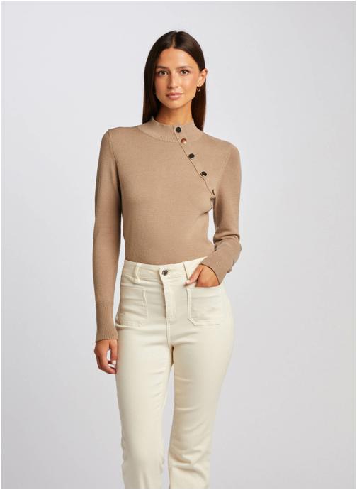 Morgan Pulls 232-MNOE femme marron