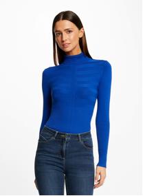 Pulls 132-MENTOS.M femme orange