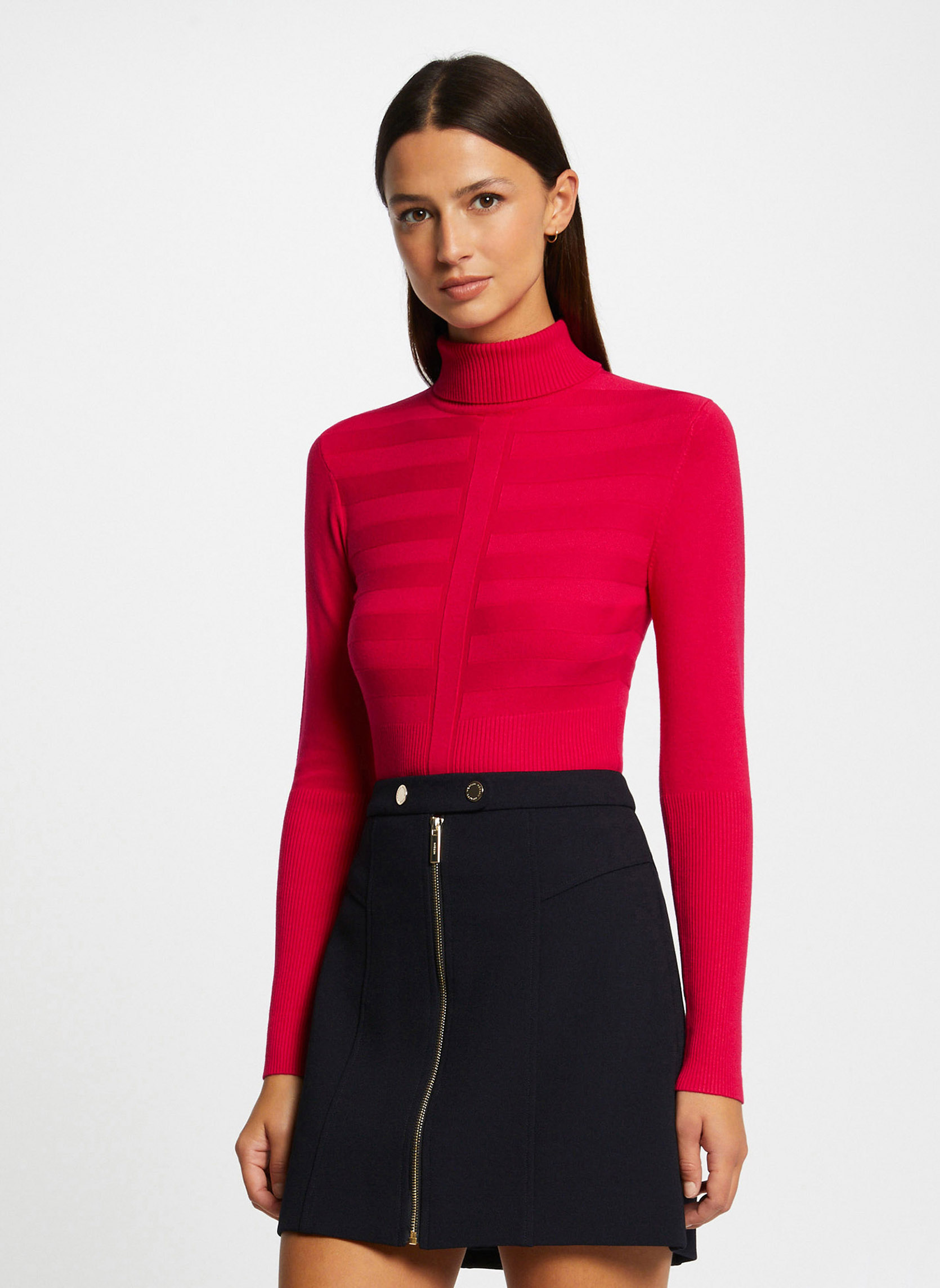 Pulls 132-MENTOS.M femme rose Morgan Pulls 132-MENTOS.M femme rose Rose
