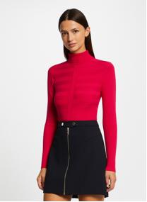 Pulls 132-MENTOS.M femme orange