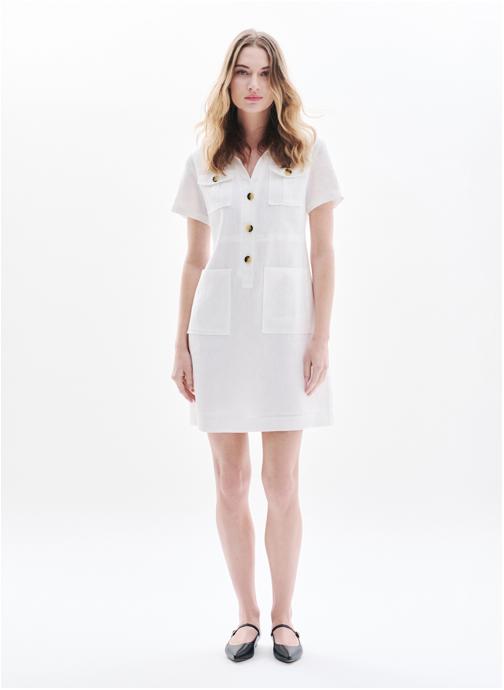 Caroll Robes RK000-LAUREB femme blanc