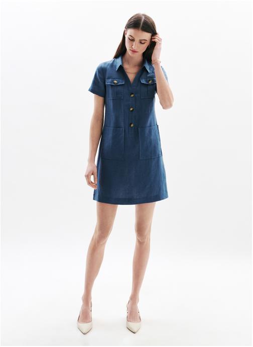 Caroll Robes RK000-LAUREB femme bleu