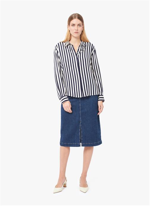 Caroll Chemises 232C-CABY femme bleu