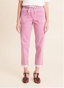 Pantalons droit PEBAT femme bordeaux