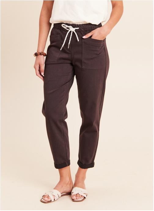 Bréal Pantalons droit PEBAT femme marron