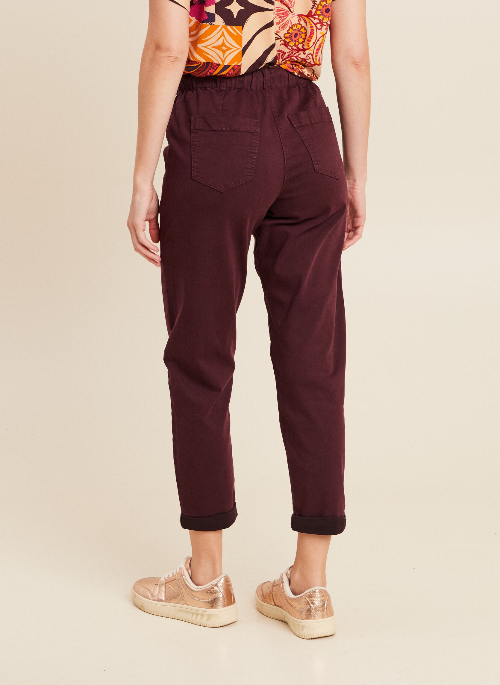 Pantalons droit PEBAT femme bordeaux Bréal Pantalons droit PEBAT femme bordeaux Bordeaux