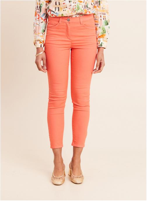 Bréal Pantalons droit PESUBLIME femme orange