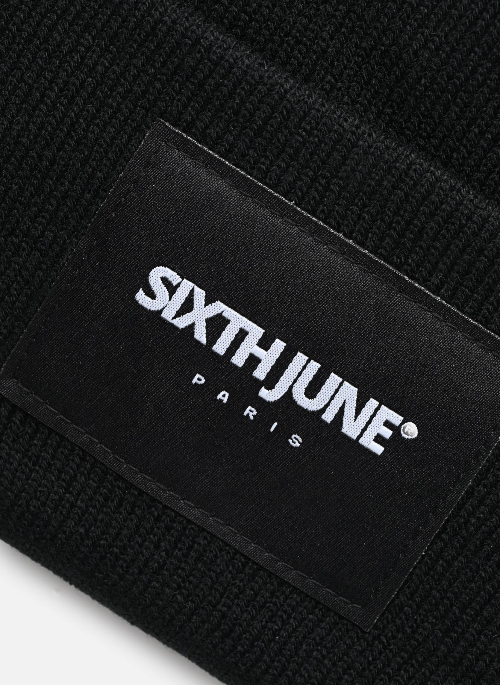Bonnets Bonnet - DJKT W/ SJ PRINTED BACK LOGO homme noir Sixth June Bonnets Bonnet - DJKT W/ SJ PRINTED BACK LOGO homme noir Black