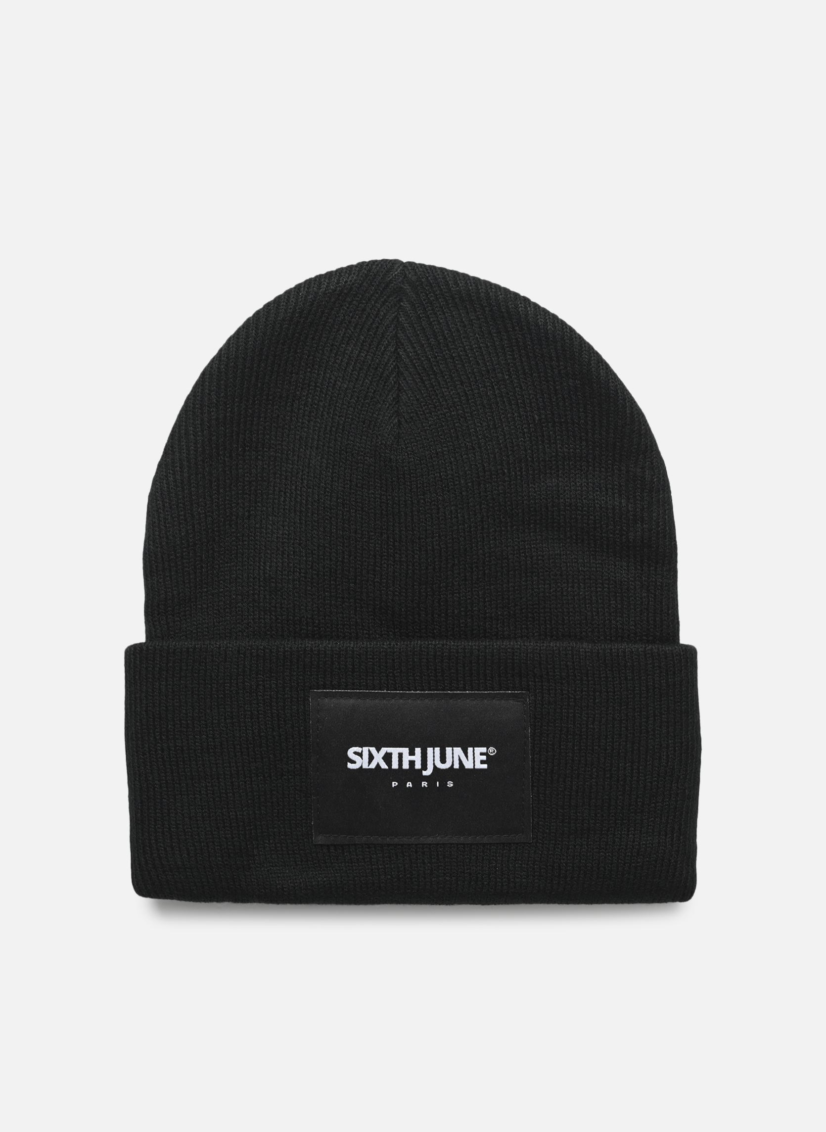 Bonnets Bonnet - DJKT W/ SJ PRINTED BACK LOGO homme noir Sixth June Bonnets Bonnet - DJKT W/ SJ PRINTED BACK LOGO homme noir Black