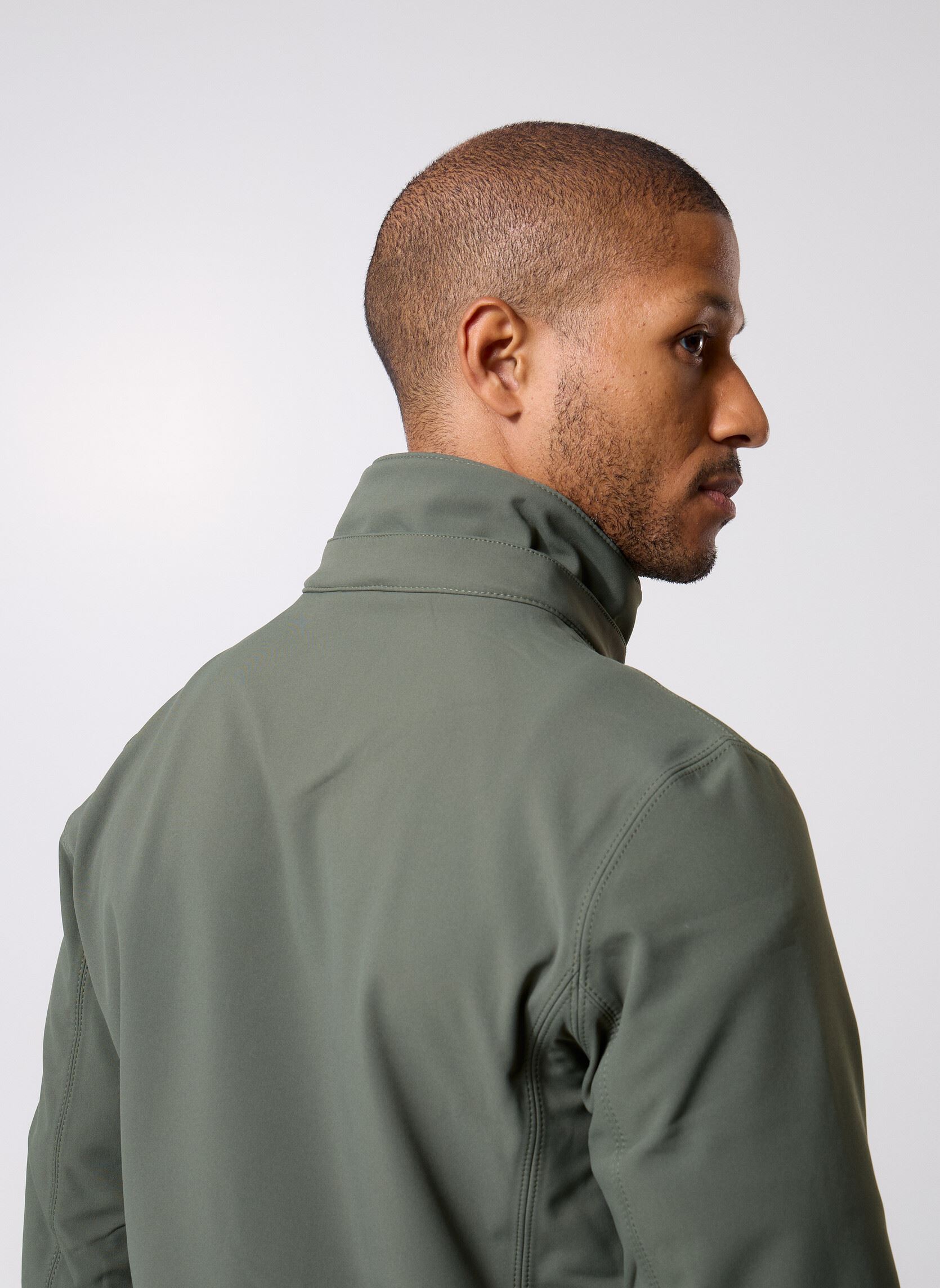 Vestes imperméables Manphy Bonded homme vert K-Way Vestes imperméables Manphy Bonded homme vert GREEN BLACKISH - BLUE DEPTH