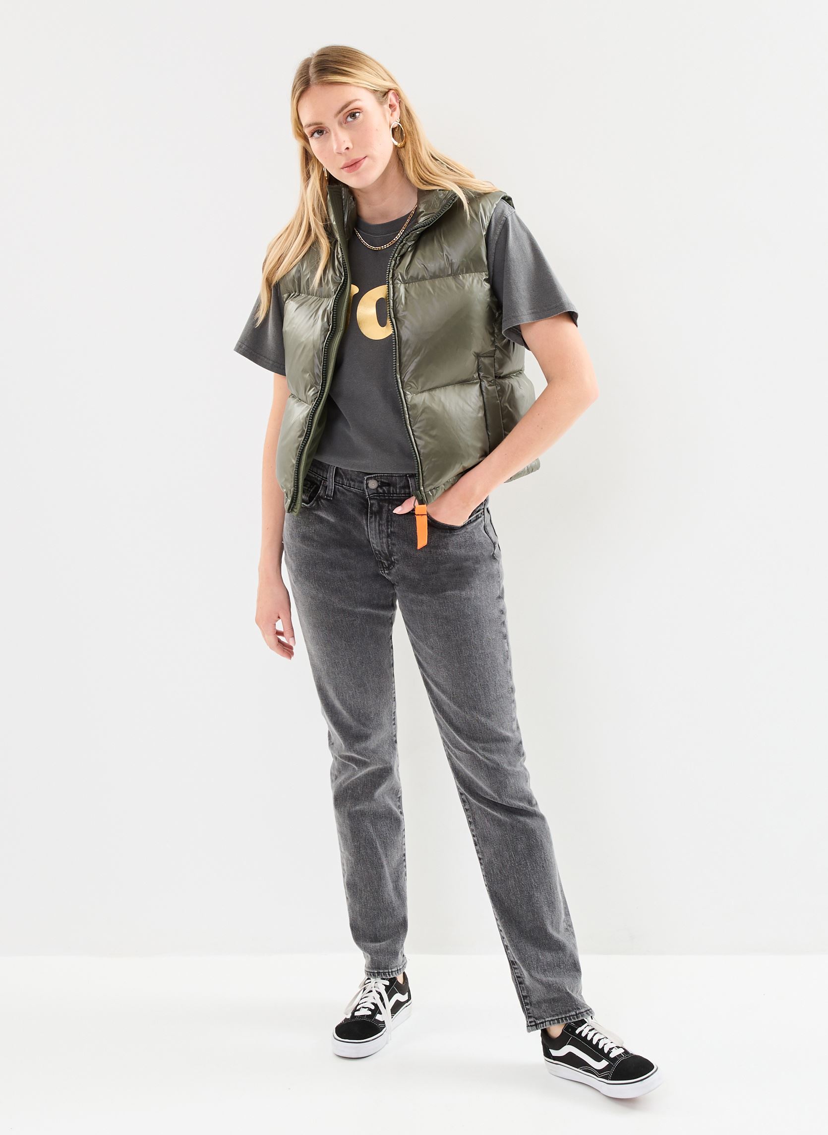 Daunenwesten Galinette damen grün Gertrude Daunenwesten Galinette damen grün KAKI