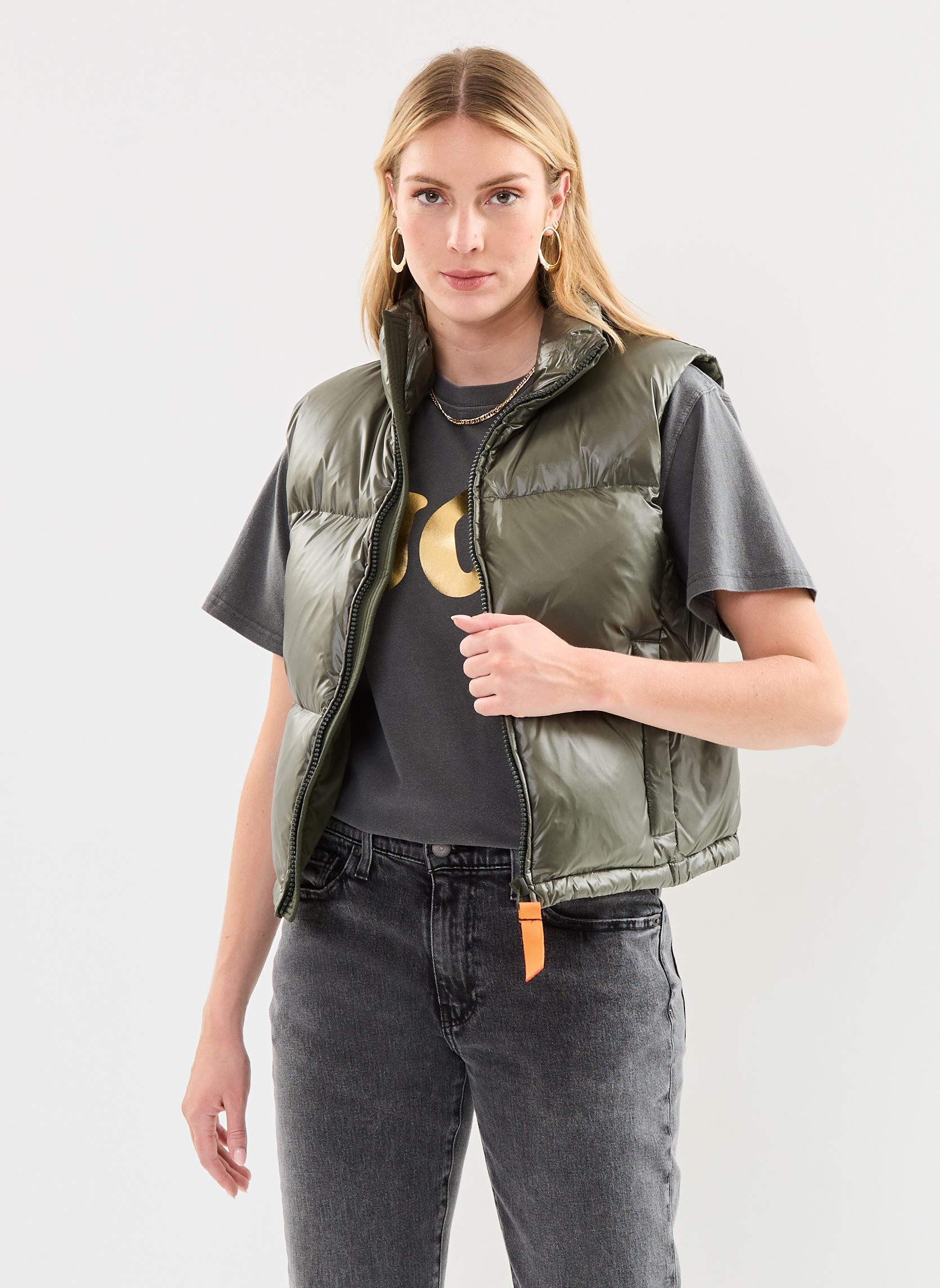 Daunenwesten Galinette damen grün Gertrude Daunenwesten Galinette damen grün KAKI