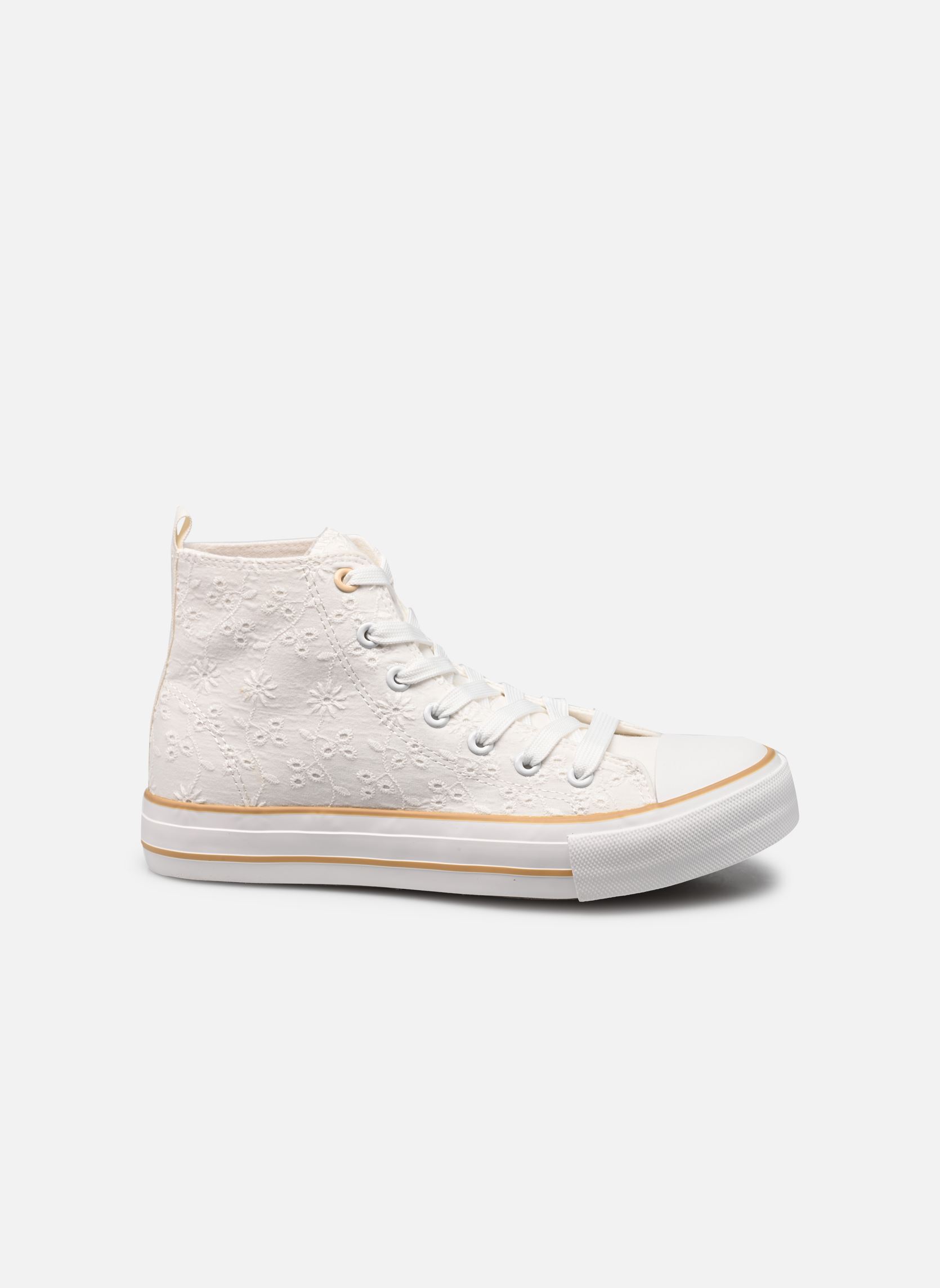 Leinen-Sneaker GALIA damen weiß I Love Shoes Leinen-Sneaker GALIA damen weiß BLANC